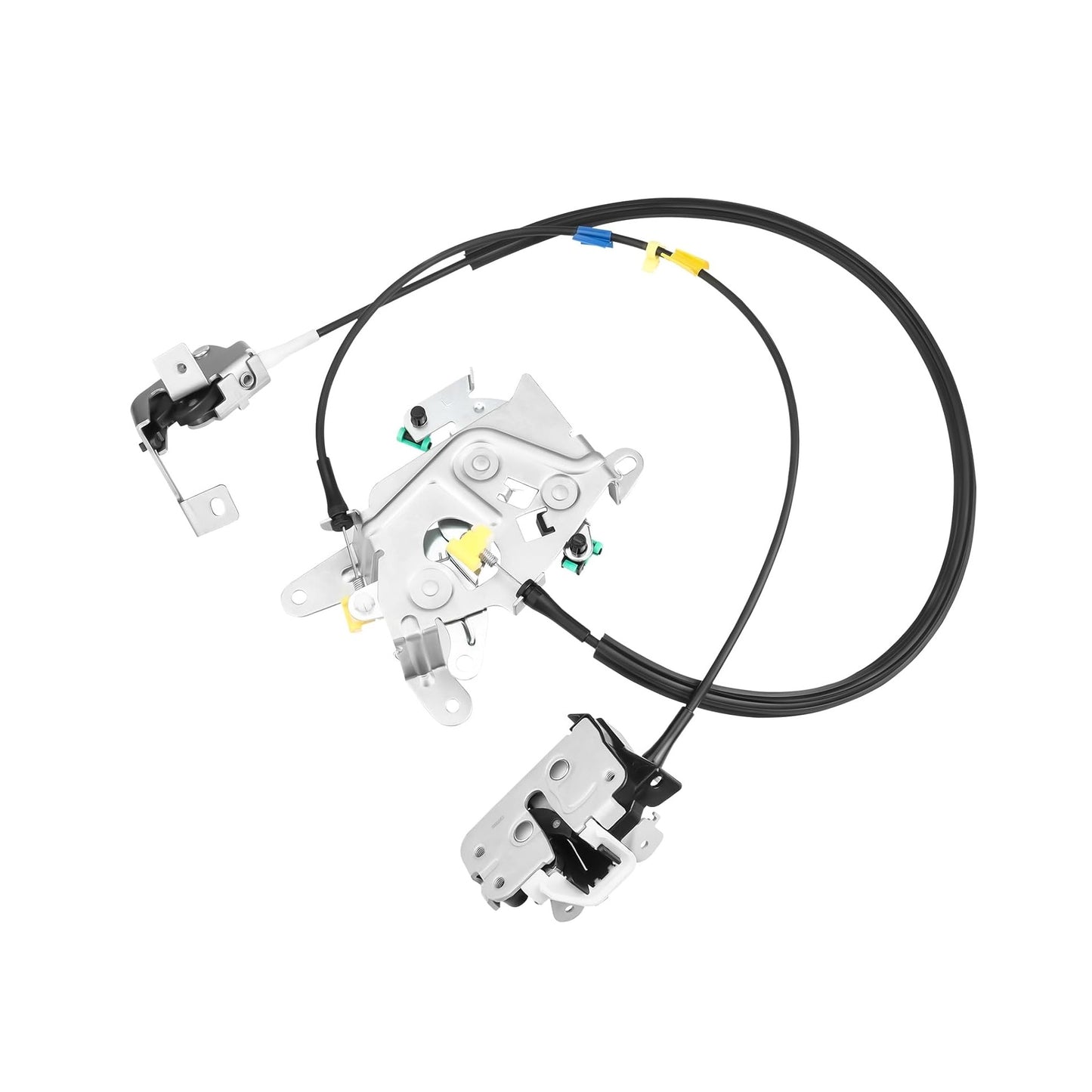 Rear Left Door Lock Latch & Cable for Ford F250-F550 Super Duty 1999-2007 - Fits 6C3Z-28264A01-A