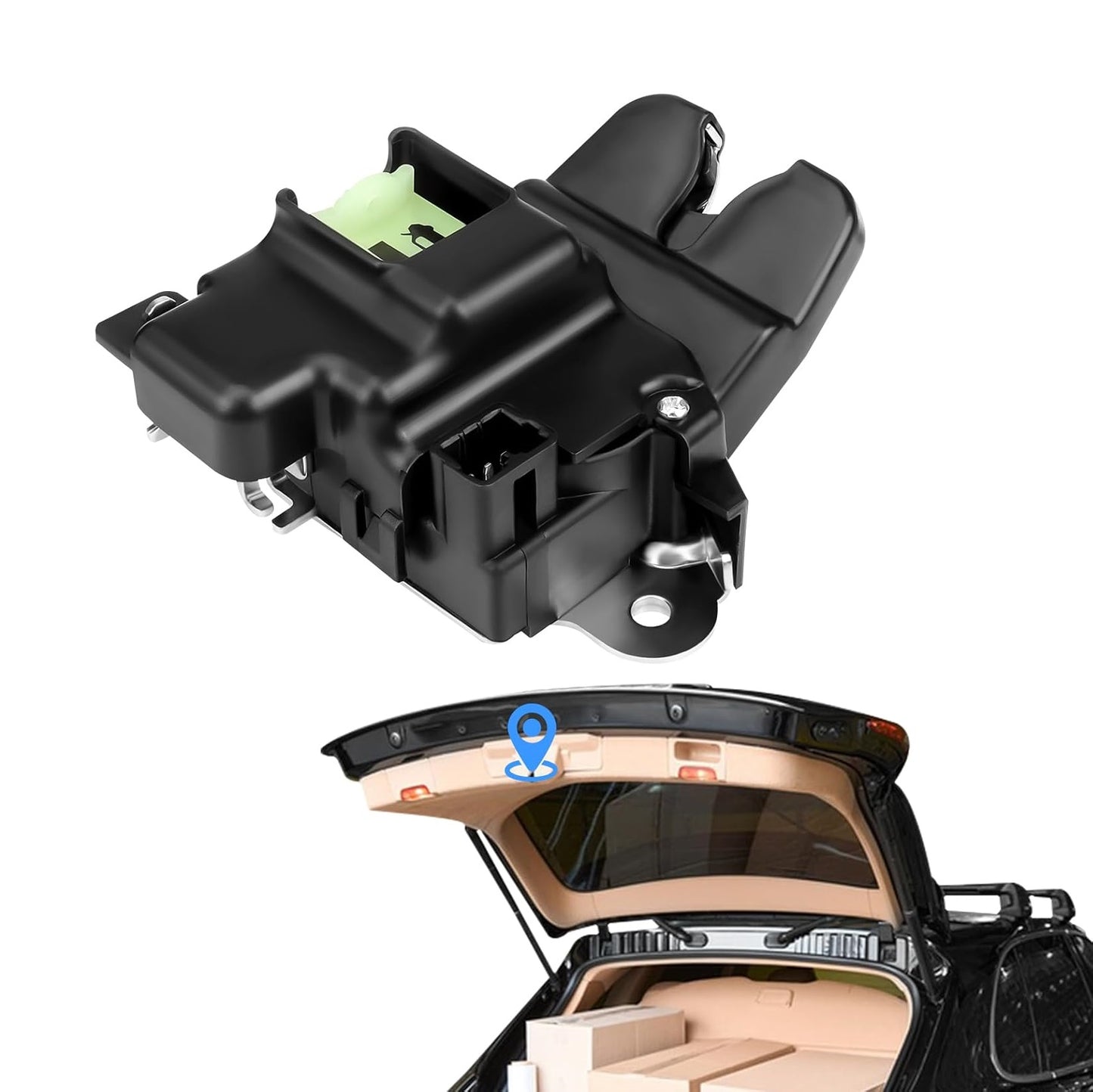 Hyundai Elantra Trunk Lid Latch (2011-2016) - Rear Hatch Liftgate Actuator, Replaces 81230-3X010